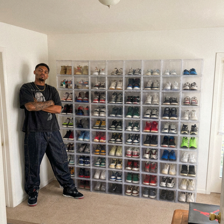 The sneaker wall your collection deserves