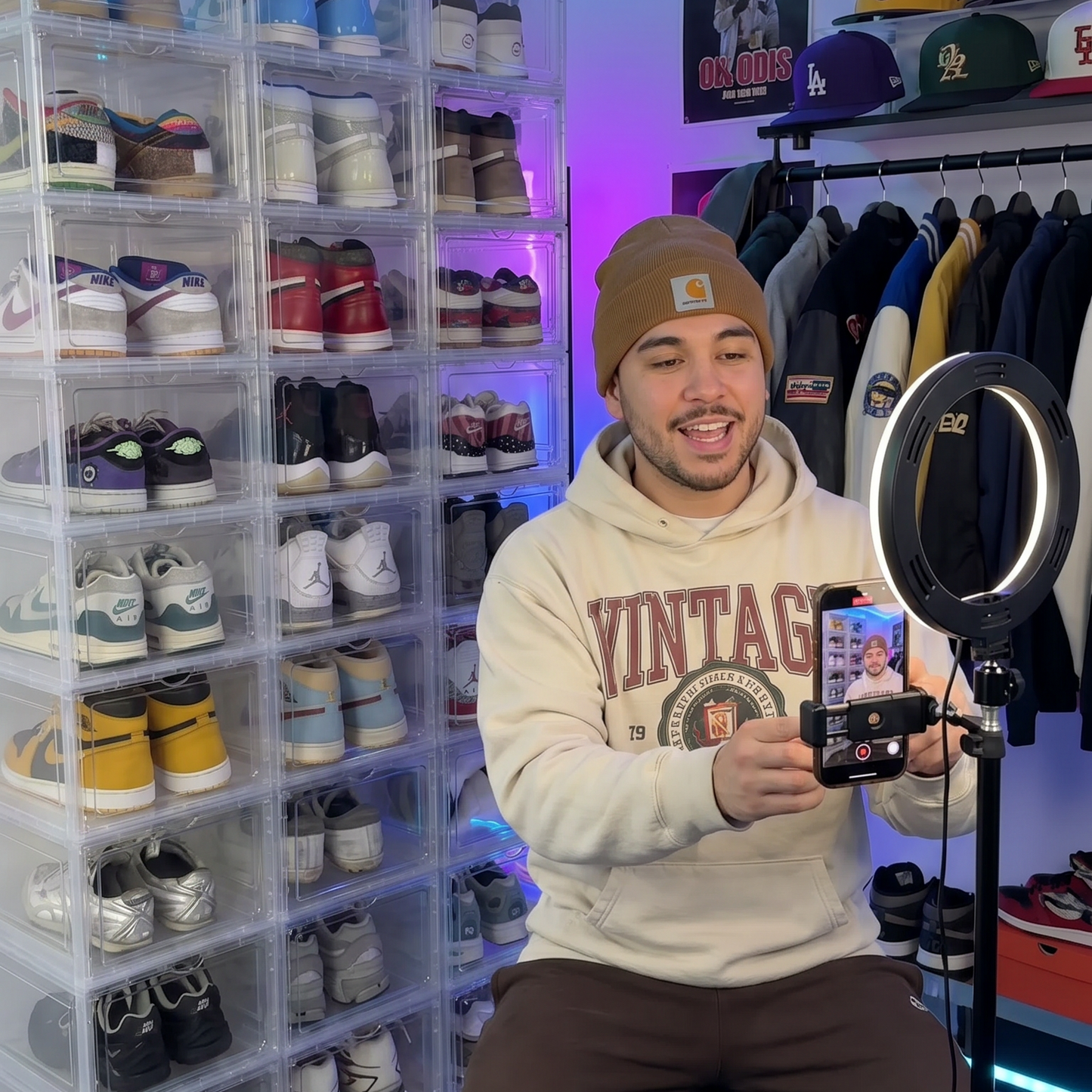 The sneaker wall your collection deserves